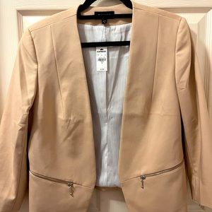 Express Creme Suit Jacket. Size 14